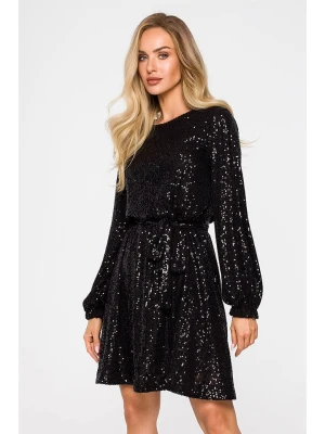 Zdjęcie produktu made of emotion Sukienka w kolorze czarnym rozmiar: S