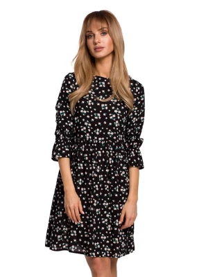 made of emotion Sukienka w kolorze czarnym ze wzorem rozmiar: L
