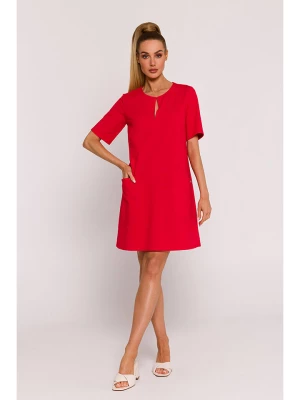 made of emotion Sukienka w kolorze czerwonym rozmiar: XL