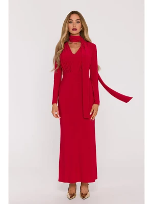 made of emotion Sukienka w kolorze czerwonym rozmiar: L