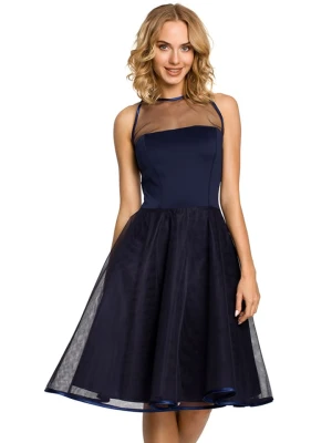 made of emotion Sukienka w kolorze granatowym rozmiar: L