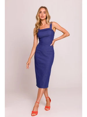 made of emotion Sukienka w kolorze granatowym rozmiar: M