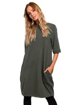 made of emotion Sukienka w kolorze khaki rozmiar: M