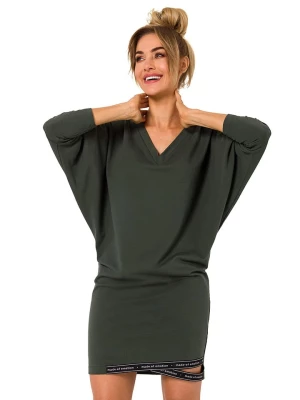 made of emotion Sukienka w kolorze khaki rozmiar: XL