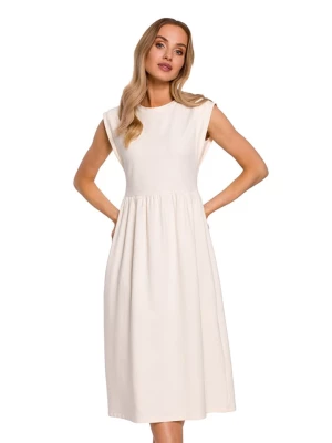 made of emotion Sukienka w kolorze kremowym rozmiar: XL