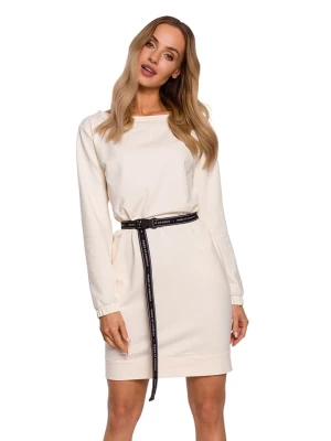 made of emotion Sukienka w kolorze kremowym rozmiar: XL