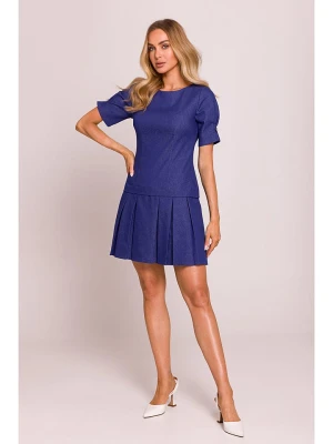 made of emotion Sukienka w kolorze niebieskim rozmiar: L