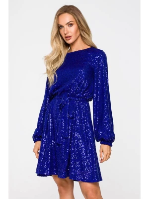 made of emotion Sukienka w kolorze niebieskim rozmiar: M