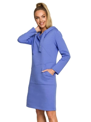 made of emotion Sukienka w kolorze niebieskofioletowym rozmiar: S