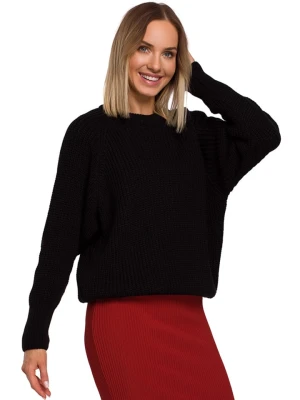made of emotion Sweter w kolorze czarnym rozmiar: L/XL