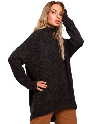made of emotion Sweter w kolorze czarnym rozmiar: L/XL