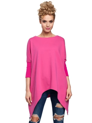 made of emotion Sweter w kolorze różowym rozmiar: L/XL