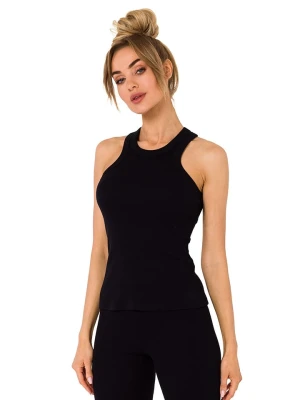 made of emotion Top w kolorze czarnym rozmiar: M