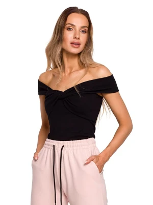 made of emotion Top w kolorze czarnym rozmiar: XL