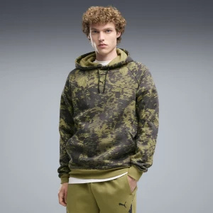 Męska bluza z kapturem PUMA Sport Camo, Odzież, Brązowy