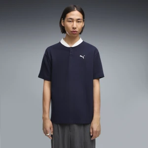 Męska koszulka polo PUMA Class o luźnym kroju, Odzież, Niebieski Navy