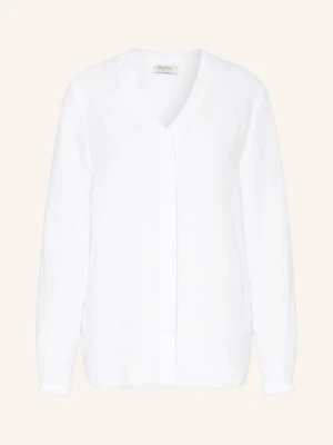 Maerz Muenchen Bluzka Z Lnu weiss