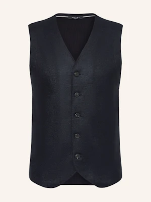 Maerz Muenchen Kamizelka Z Dzianiny Z Mieszanki Materiałów blau