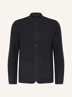 Maerz Muenchen Kardigan Z Wełny Merino blau