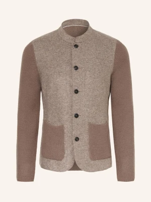 Maerz Muenchen Kardigan Z Wełny Merynosowej beige
