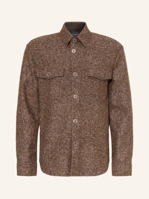 Maerz Muenchen Koszula O Kroju Slim Fit braun