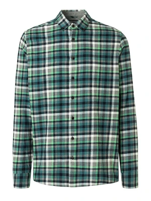 Maerz Muenchen Koszula w kolorze morsko-białym rozmiar: 41/42