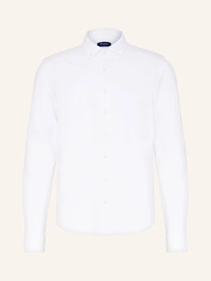 Maerz Muenchen Koszula Z Materiału Pika Regular Fit weiss