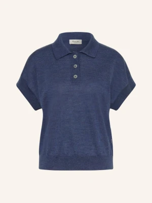 Maerz Muenchen Koszulka Polo Z Dzianiny blau NIEBIESKI