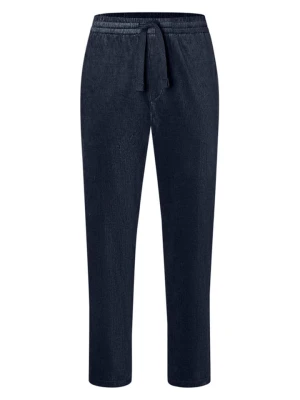 Maerz Muenchen Spodnie sztruksowe w kolorze granatowym rozmiar: 50