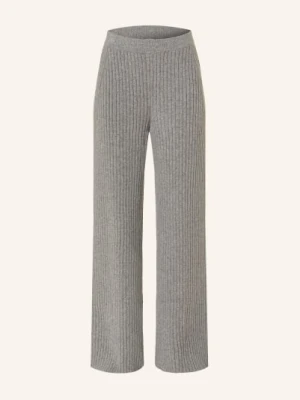 Maerz Muenchen Spodnie Z Dzianiny grau