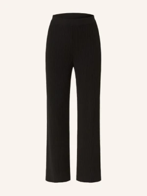 Maerz Muenchen Spodnie Z Dzianiny schwarz