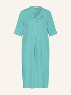 Maerz Muenchen Sukienka Z Lnu blau