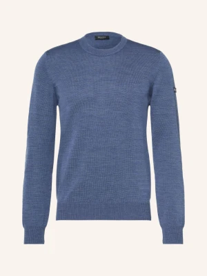 Maerz Muenchen Sweter blau NIEBIESKI
