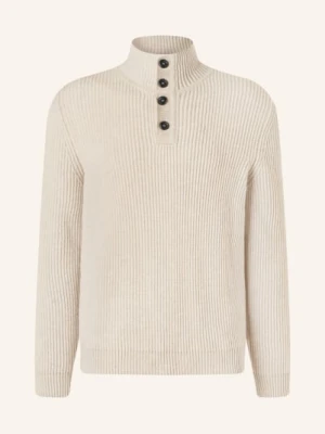 Maerz Muenchen Sweter Typu Troyer grau JASNOCZARY