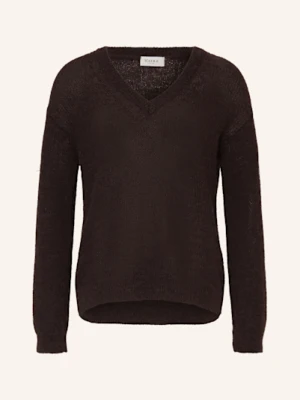 Maerz Muenchen Sweter Z Dodatkiem Alpaki braun