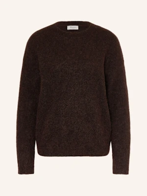 Maerz Muenchen Sweter Z Dodatkiem Moheru braun