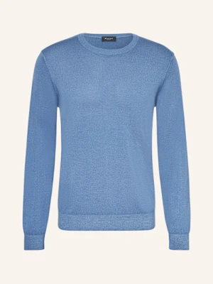 Maerz Muenchen Sweter Z Wełny Merino blau NIEBIESKI