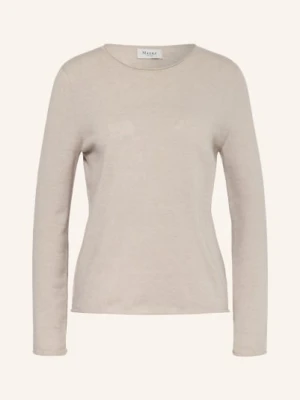 Maerz Muenchen Sweter Z Wełny Merynosowej beige
