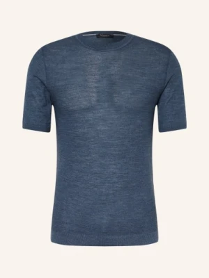 Maerz Muenchen Sweter Z Wełny Merynosowej blau