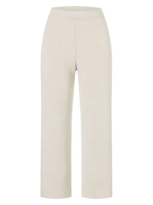 Maerz Muenchen Wełniane spodnie w kolorze kremowym rozmiar: 40