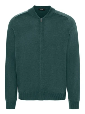 Maerz Muenchen Wełniany kardigan w kolorze morskim rozmiar: 58