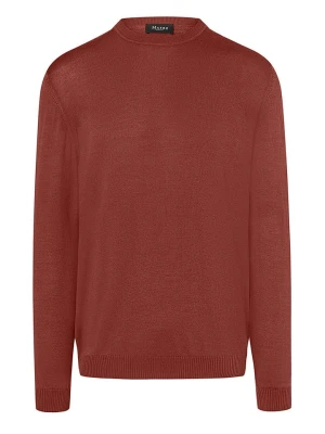 Maerz Muenchen Wełniany sweter w kolorze czerwonobrązowym rozmiar: 50