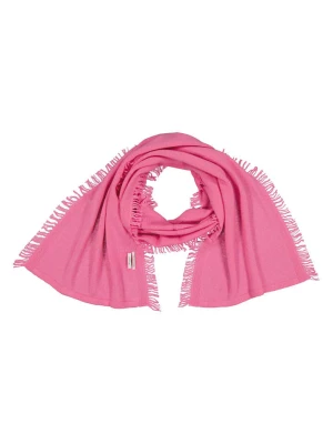 Maerz Muenchen Wełniany szal w kolorze różowym rozmiar: onesize