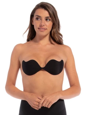 MAGIC Bodyfashion Damski biustonosz samonośny Kobiety Sztuczne włókno czarny jednolity,