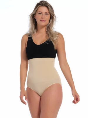 MAGIC Bodyfashion Damskie figi modelujące Comfort Waistnipper Brief Kobiety Sztuczne włókno beżowy jednolity,