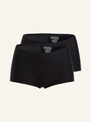 Magic Bodyfashion Majtki Dream Invisibles Boyshort, 2 Szt schwarz