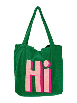Magma Heimtex Shopper bag "Pixie" w kolorze zielonym - 48 x 48 x 12 cm rozmiar: onesize