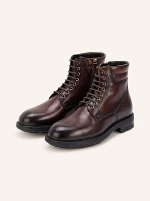 Magnanni Botki Sznurowane braun
