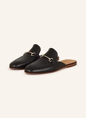 Magnanni Klapki Typu Mules schwarz