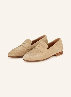 Magnanni Penny Loafers beige